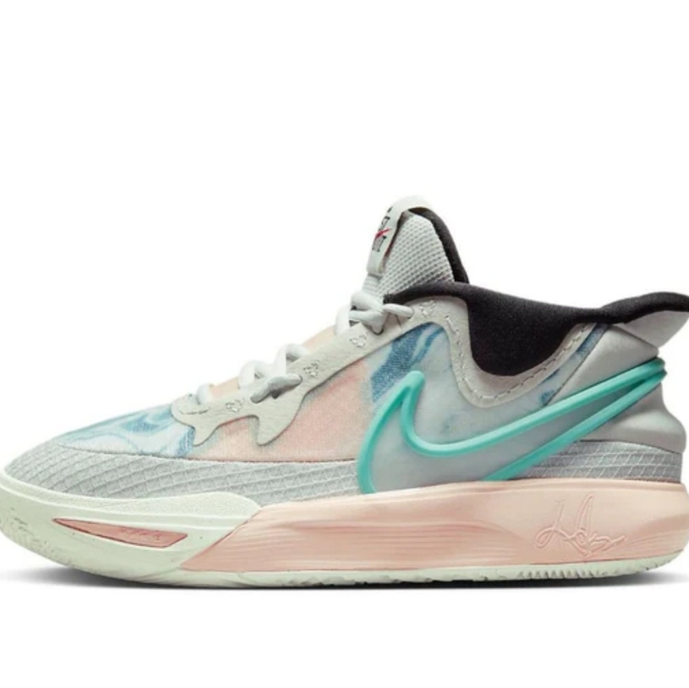Nike Kids Sneakers Mint Teal Pink Gray White